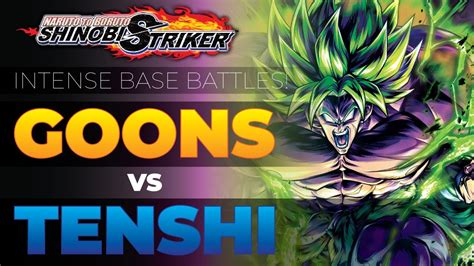 Goons Vs Tenshi Intense Battles Using The Best Healer Builds In Naruto