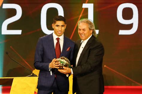 Borussia Dortmund's Hakimi wins African Youth Player of the Year Award