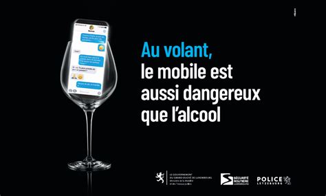 Campagne Au Volant Le Mobile Est Aussi Dangereux Que L Alcool