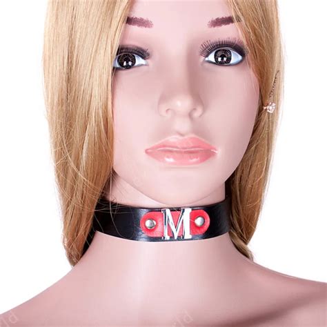 Bondage Restraint Sex Toys Neck Collar Pu Leather Sexy Collar For Women Adult Games Fetish Sandm