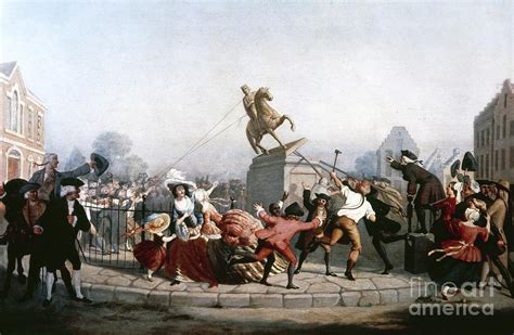 King George IIi Statue, 1776 by Granger