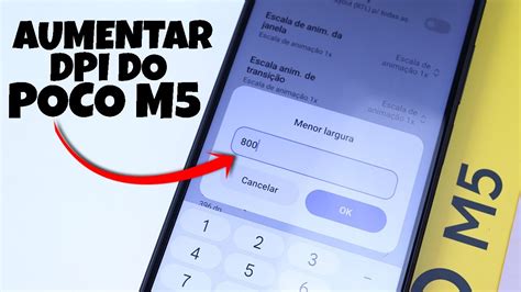 Como Aumentar Dpi No Poco M Tutorial Passo A Passo Youtube