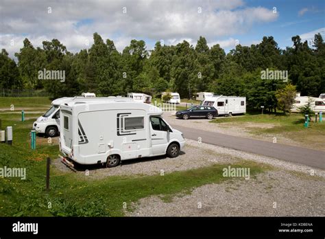 High Range Holiday Park Aviemore Scotland Stock Photo Alamy