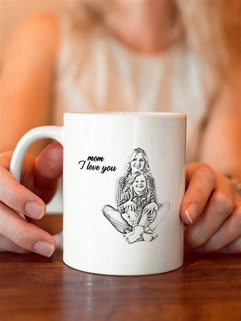 1 taza personalizada con foto para madre taza de café personalizada