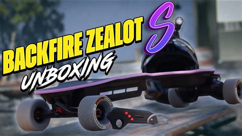 Backfire Zealot S Unboxing With A TWIST Electric Skateboard YouTube