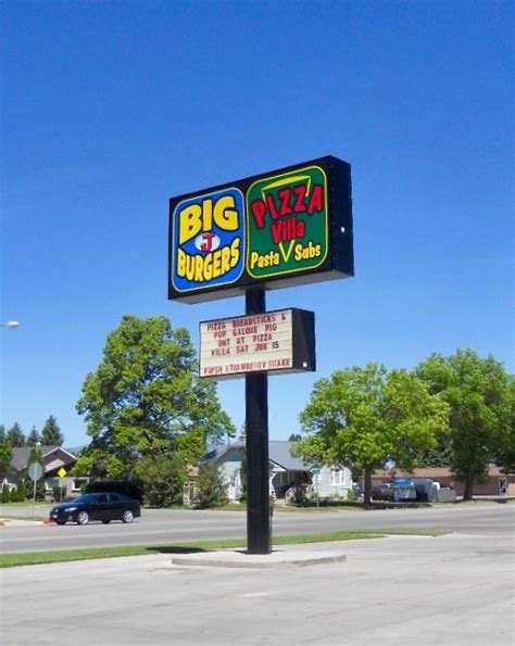 Big J Burgers Sign Featured In The Movie Napoleon Dynamite Preston