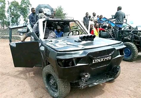 Goma Une autre voiture made in RDC créée par les élèves