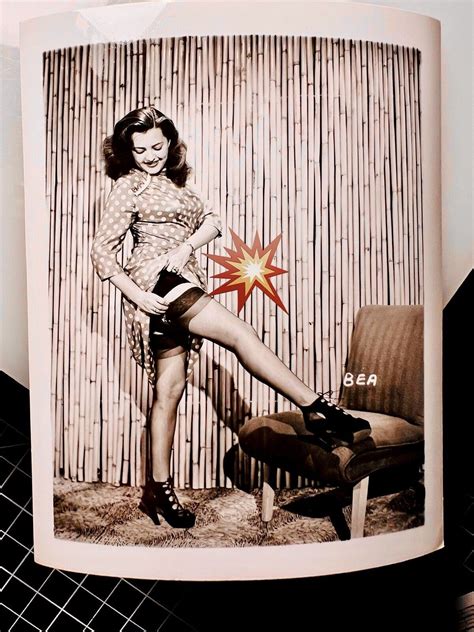 Vtg 50s Girlie Pin Up Risque Girlie Cheesecake Bandw Nude Original Photo