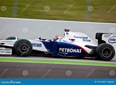 BMW Sauber Editorial Stock Photo Image Of Kubica Competition 10112403