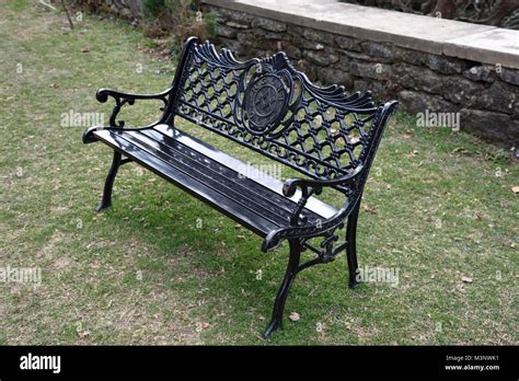 bench at chail palace, himachal pradesh, India, Asia Stock Photo - Alamy