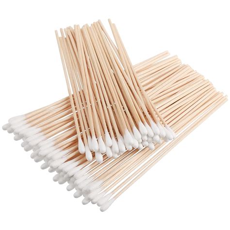 Wholesale Makeup Bamboo Stick Round Double Tips Cotton Buds Cotton