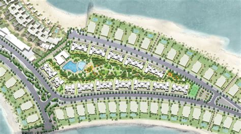 Meraas Amalfi Villas at Jumeira Bay - Master Plan