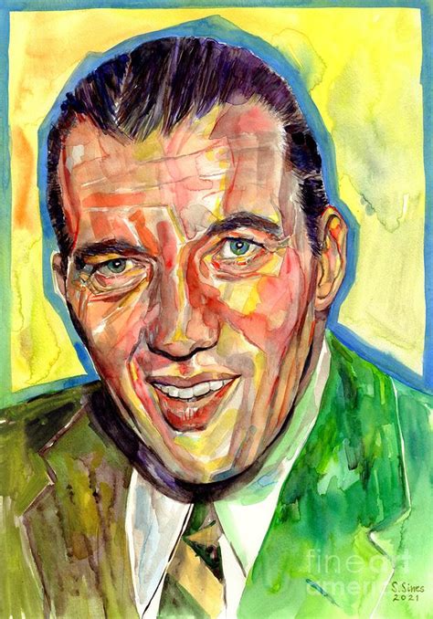 Ed Sullivan Portrait Painting By Suzann Sines Fine Art America