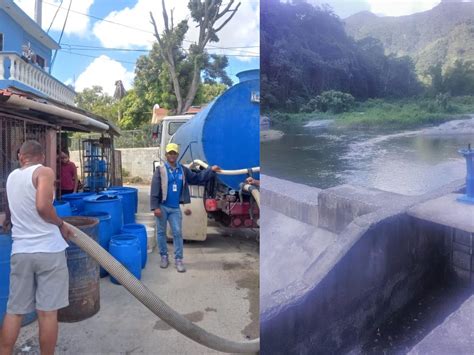 A Santo Domingo sólo están llegando 51 millones de galones de agua cada