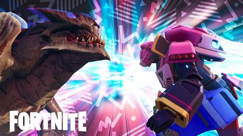 Fortnite Robot Vs Monster Season One Time Event Youtube