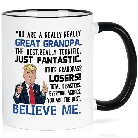 Gifts for Grandpa - Great Grandpa Mugs, Funny Grandpa Cup Gifts from ...