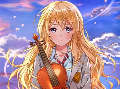 Kaori Your Lie In April Wallpapers Top Free Kaori Your Lie In April Backgrounds Wallpaperaccess