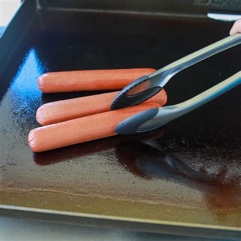 Blackstone Griddle Hot Dogs Fork To Spoon