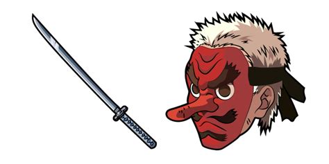 Demon Slayer Sakonji Urokodaki Cursor Custom Cursor