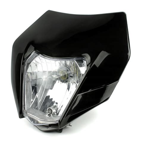 Owiewka Z Reflektorem Lampa Prz D Motocykl Czarna Za Z Z