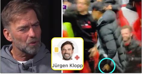 Its Painful Klopp Provides Injury Update On Himself After Pulling