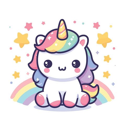 Premium Vector | Cute unicorn vector