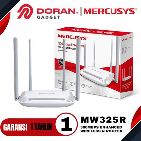 Jual Mercusys MW325R 300Mbps Enhanced Wireless N Router Shopee