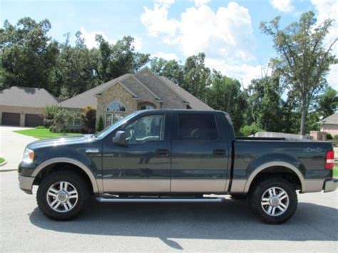 Sell Used 2005 Ford F 150 Lariat Crew Cab Pickup 4 Door 54l In Piggott