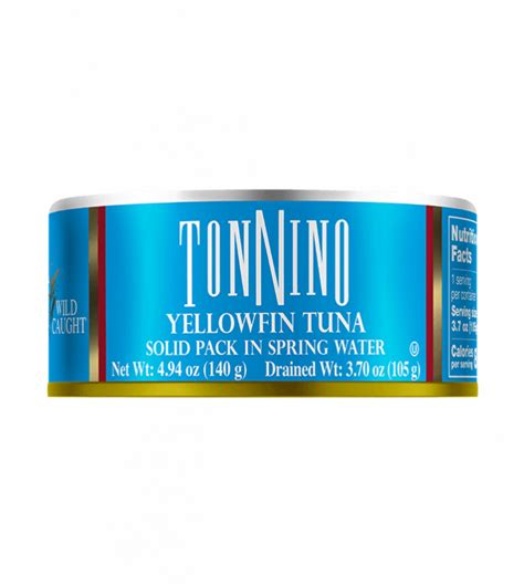 FAD Free Premium Yellowfin Tuna Fillets Tonnino