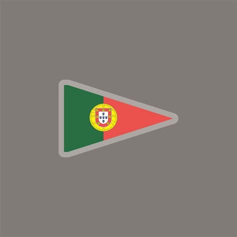 Premium Vector Illustration Of Portugal Flag Template