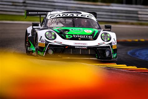 Best Placed Porsche 911 Gt3 R Gpx Racing In Super Pole Of Spa 24h