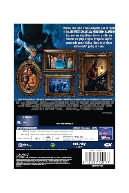 Mansion Encantada Haunted Mansion 2023 Blu Ray Blu Ray