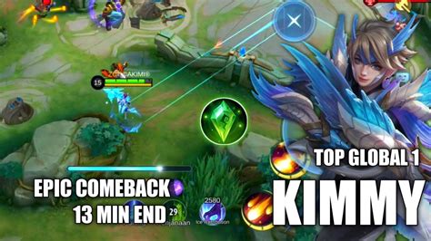 KIMMY TOP GLOBAL 1 EPIC COMEBACK 13 MIN END BEST BUILD KIMMY