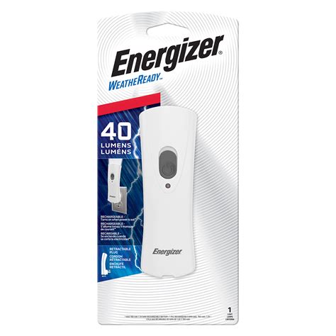 Energizer Portable Led Flashlight Battery Operated Plug In Power