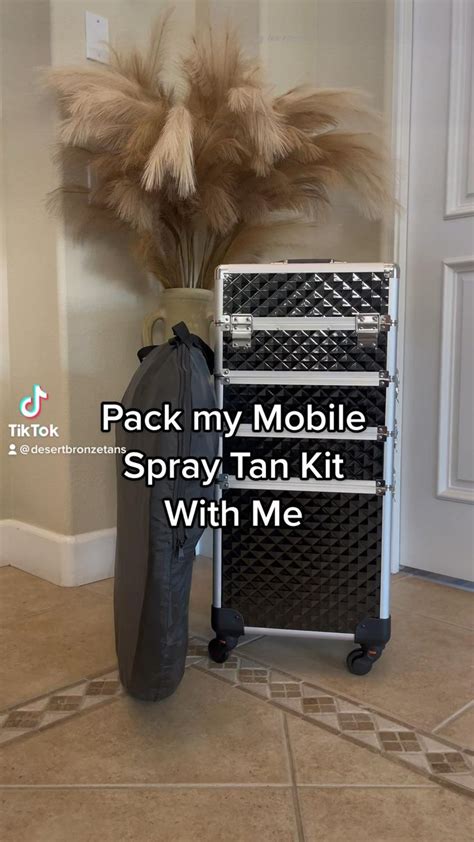 Spray Tan Essentials Mobile Spray Tan Artist Kit Desertbronzetans