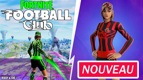 NOUVEAU SKIN MÉCANO FFC FORTNITE FOOTBALL CLUB SAISON 4 CHAPITRE 3