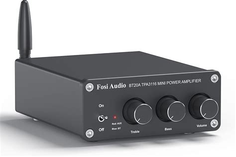 Fosi Audio BT20A Bluetooth Amplifier Mini HiFi Stereo Integrated