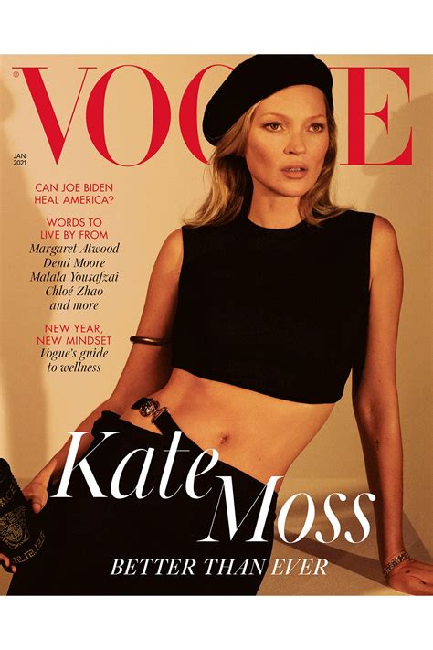 Ss21s Visible Underwear Trend Hits The Cover Of British Vogue On Kate