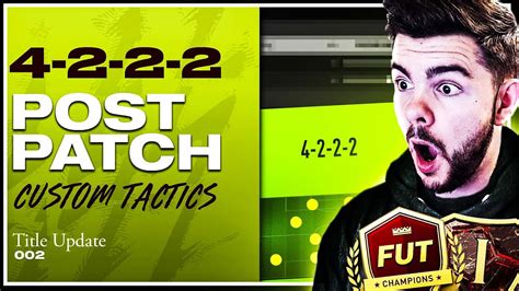 POST PATCH Best META 4222 Custom Tactics FIFA 22 Ultimate Team