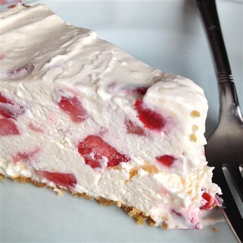 Frozen Strawberry Pie Recipe