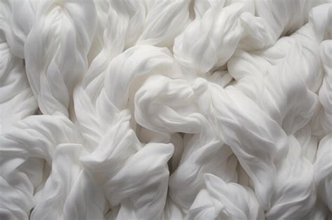 Premium Photo | White cotton closeup