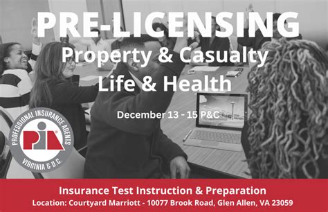 Pre Licensing Professional Insurance Agents Of Va And Dc