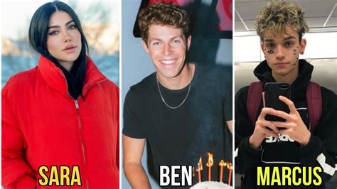 Ben Azelart Vs Marcus Dobre Vs Sara Hesri Lifestyle Comparison 2023