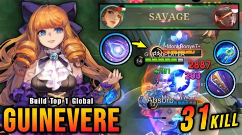 Kills Savage New Guinevere Offlane Build You Must Try Build