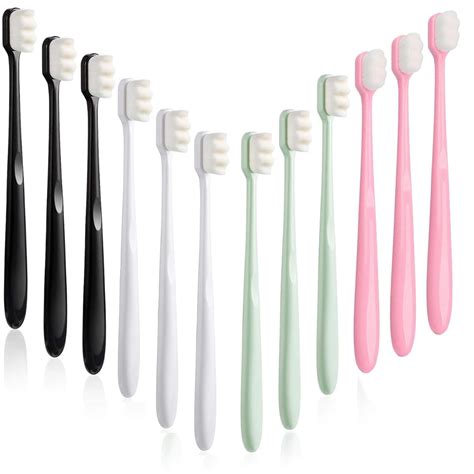 12 Pack Soft Micro Nano Toothbrush Extra Soft Toothbrush