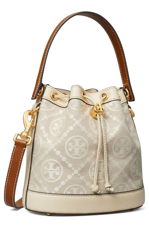 Tory Burch T Monogram Bucket Bag Nordstrom In 2024 Bucket Bag Designer Crossbody Bags