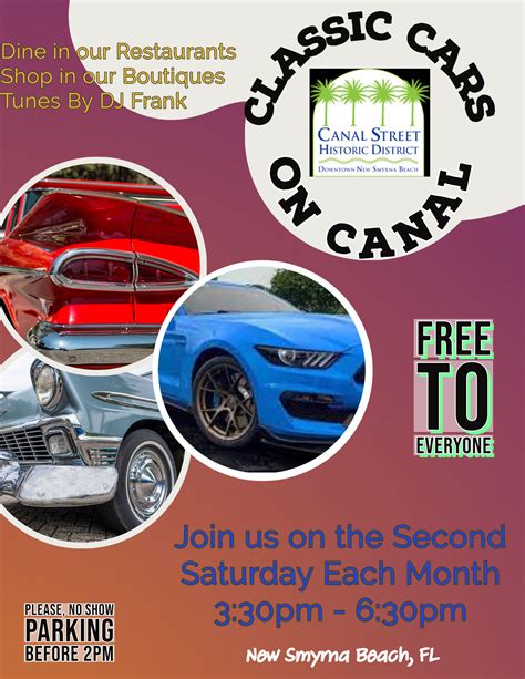 Classic Cars On Canal Fla Car Shows