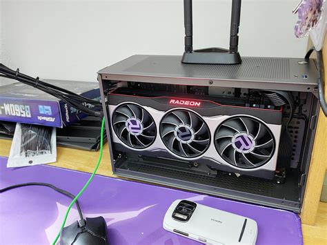 Swapped out my Sapphire Pulse 6700XT for a XFX Reference 6800 : r/sffpc