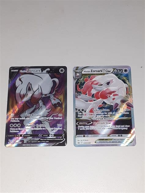 Hisuian Zoroark V Vstar Swsh Swsh Full Art Ultra Rare Pokemon