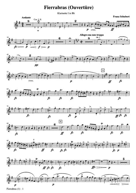 Fierabras D796 Schubert Franz Imslp Free Sheet Music Pdf Download